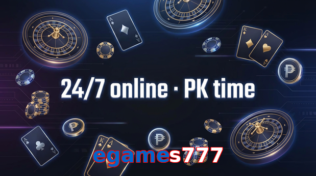 Game list for Egames777 online section