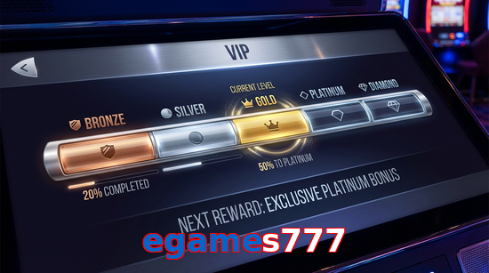 Game list for Egames777 vip section
